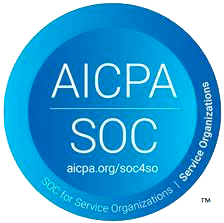 SOC2 Emblem, indicating that PRAXIS is a SOC2 Compliant Provider of software escrow, SaaS escrow, source code escrow, automated escrow and technology escrow